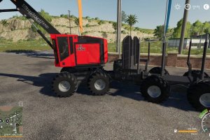 Мод «Timberpro Forwarder» для Farming Simulator 2019 5