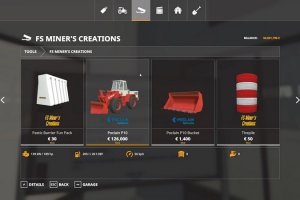 Мод «Poclain P10 Wheel loader» для Farming Simulator 2019 3