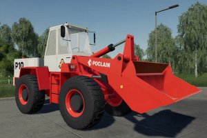 Мод «Poclain P10 Wheel loader» для Farming Simulator 2019 2