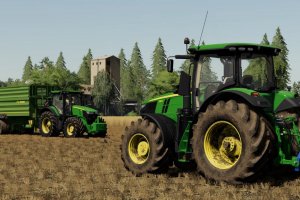 Мод «John Deere 7R 2011» для Farming Simulator 2019 2