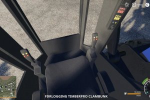 Мод «Timberpro Clambunk» для Farming Simulator 2019 4