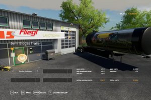 Мод «Flieg Semi Bio/Farm Tank» для Farming Simulator 2019 4