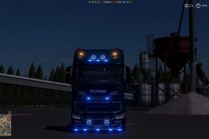 Мод «Scania S580 V8 FSMiner's Edit» для Farming Simulator 2019 5