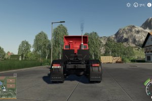 Мод седельный тягач «КамАЗ 54112» для Farming Simulator 2019 3