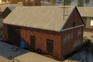 Мод «Farm Building With Granary» для Farming Simulator 2019 3