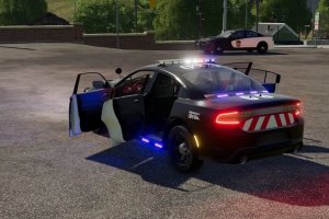 Мод «Charger SRT Police» для Farming Simulator 2019 2