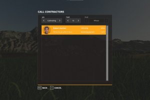 Мод Скрипт «Call Contractors» для Farming Simulator 2019 3