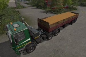 Мод полуприцеп «ОДАЗ-9385 - Перекраска» для Farming Simulator 2017 4