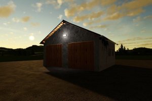Мод «Small Double Garage» для Farming Simulator 2019 2