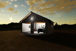 Мод «Small Double Garage» для Farming Simulator 2019 3