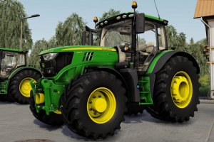 Мод «John Deere 6R Medium Frame (2014-2021)» для Farming Simulator 2019 6