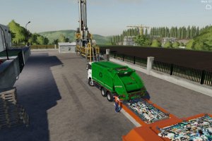 Мод «MAN Garbage Truck» для Farming Simulator 2019 3