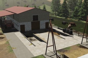 Мод «Cowshed With Garage» для Farming Simulator 2019 2