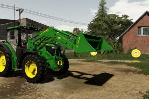 Мод «John Deere Front Loaders With Tools» для Farming Simulator 2019 3