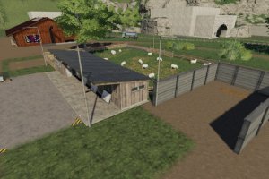 Мод «Sheep Husbandry With Straw And Manure» для Farming Simulator 2019 2