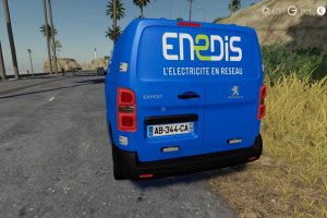 Мод «Peugeot expert ENDIS van» для Farming Simulator 2019 5