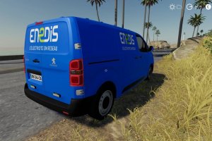 Мод «Peugeot expert ENDIS van» для Farming Simulator 2019 4