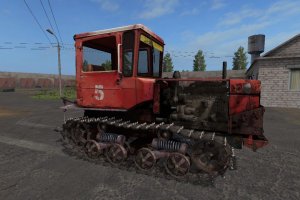 Мод «ДТ-75 Старый» для Farming Simulator 2017 6