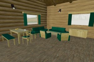 Мод «Log Cabin» для Farming Simulator 2019 2