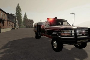 Мод «Ford American Fire Truck» для Farming Simulator 2019 3