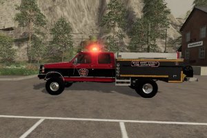Мод «Ford American Fire Truck» для Farming Simulator 2019 4