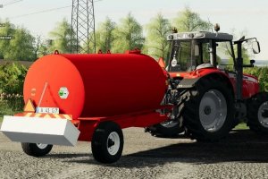 Мод «Tanque Serralharia Outeiro 5000l» для Farming Simulator 2019 5