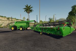 Мод «John Deere Draper 645 FD» для Farming Simulator 2019 4