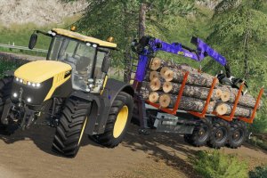 Мод «Lizard Forest Trailer» для Farming Simulator 2019 2