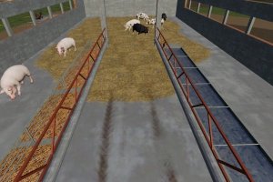 Мод «Old Small Pig Stable» для Farming Simulator 2019 3
