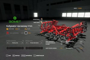 Мод «Cultivator 3.5m» для Farming Simulator 2019 2