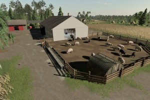 Мод «A Barn With A Pigsty For Pigs» для Farming Simulator 2019 3