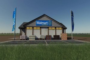 Мод «Supermarket Walmart» для Farming Simulator 2019 2