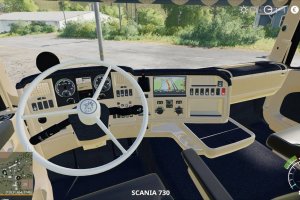 Мод «Scania v8» для Farming Simulator 2019 5