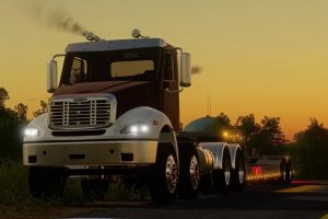Мод «Freightliner Columbia» для Farming Simulator 2019 4