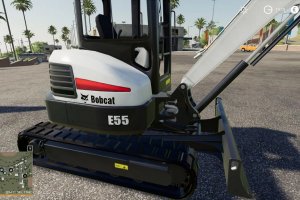 Мод «Bobcat E55» для Farming Simulator 2019 4