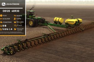 Мод «John Deere DB120» для Farming Simulator 2019 4