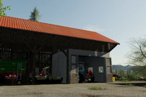Мод «Barn With Workshop» для Фермер Симулятор 2019 3