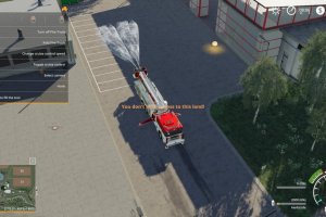 Мод «Ladder Fire Truck» для Farming Simulator 2019 3
