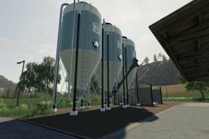 Мод «Large Capacity Steel Silos» для Farming Simulator 2019 3