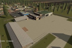 Большая карта «Cornbelt 16x» для Farming Simulator 2019 12