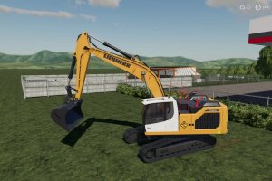 Мод «Liebherr R-926 Crawnler Excavator» для Farming Simulator 2019 2