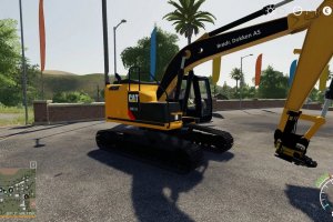 Мод «CAT 320EL» для Farming Simulator 2019 2