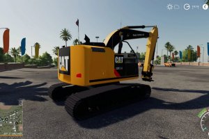 Мод «CAT 320EL» для Farming Simulator 2019 6