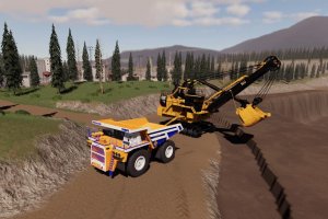 Мод «Belaz 75601 Mining Truck» для Farming Simulator 2019 4