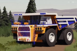 Мод «Belaz 75601 Mining Truck» для Farming Simulator 2019 2