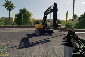 Мод «Volvo ECR145» для Farming Simulator 2019 7