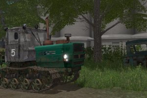 Мод трактор «ХТЗ Т-150 Гусеничный» для Farming Simulator 2017 2