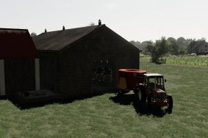 Мод «Medium Old Cowshed Without Pasture» для Farming Simulator 2019 3