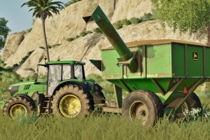 Мод «John Deere 500 Graint Cart» для Farming Simulator 2019 2