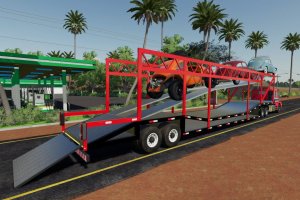 Мод «Car Transport Trailer» для Farming Simulator 2019 2
